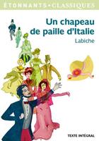 Couverture du livre « Un chapeau de paille d'Italie » de Eugene Labiche aux éditions Flammarion