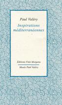Couverture du livre « Inspirations méditerranéennes » de Paul Valery aux éditions Fata Morgana