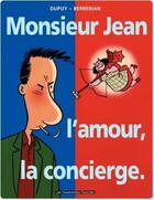 Couverture du livre « Monsieur Jean T.1 ; Monsieur Jean, l'amour, la concierge » de Charles Berberian et Philippe Dupuy aux éditions Humanoides Associes