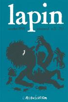 Couverture du livre « LAPIN n.21 » de  aux éditions L'association