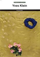 Couverture du livre « Yves Klein » de Yves Klein aux éditions Fage
