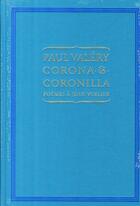 Couverture du livre « Corona et Coronilla ; poèmes à Jean Voilier » de Valery-P aux éditions Fallois