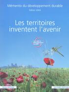 Couverture du livre « Les territoires inventent l'avenir (les) (édition 2004) » de  aux éditions Edisens