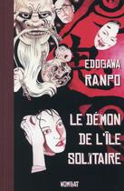 Couverture du livre « Le démon de l'île solitaire » de Ranpo Edogawa aux éditions Wombat