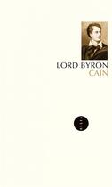 Couverture du livre « Caïn » de Lord Byron aux éditions Allia