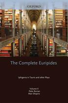 Couverture du livre « The complete euripides: volume ii: iphigenia in tauris and other plays » de Peter Burian aux éditions Editions Racine