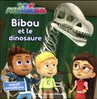 Couverture du livre « Bibou et le dinosaure » de Romuald aux éditions Gallimard-jeunesse