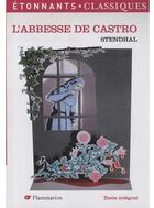 Couverture du livre « L'abbesse de Castro » de Stendhal aux éditions Flammarion