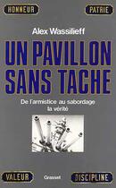 Couverture du livre « Un pavillon sans tache » de Wassilieff Alexandre aux éditions Grasset