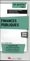 Couverture du livre « Finances publiques (5e édition) » de Jean-Claude Zarka aux éditions Gualino
