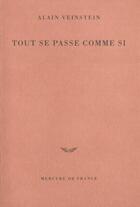 Couverture du livre « Tout Se Passe Comme Si » de Alain Veinstein aux éditions Mercure De France