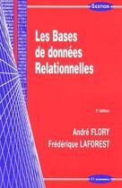 Couverture du livre « Les bases de données relationnelles » de Andre Flory aux éditions Economica