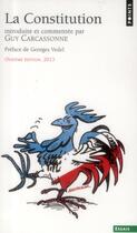 Couverture du livre « La constitution (11e édition) » de Guy Carcassonne aux éditions Points