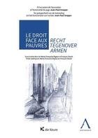 Couverture du livre « Le droit face aux pauvres ; recht tegenover armen » de Francois Daout et Marie-Francoise Rigaux et Collectif aux éditions Anthemis