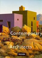 Couverture du livre « Ad-contemporary california architects » de Philip Jodidio aux éditions Taschen