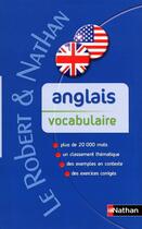 Couverture du livre « Anglais ; vocabulaire » de Jacqueline Fromonot aux éditions Nathan