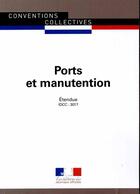 Couverture du livre « Ports et manutention » de  aux éditions Documentation Francaise