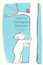 Couverture du livre « L'immangeable petit poucet » de Oster Christian / Va aux éditions Ecole Des Loisirs