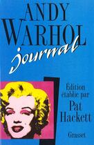 Couverture du livre « Journal » de Warhol-A aux éditions Grasset Et Fasquelle