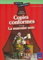 Couverture du livre « Copies conformes ; la mauvaise note ; 8/10 ans » de Coulareau Michel aux éditions Retz