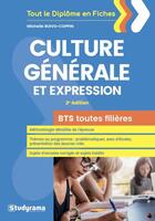 Couverture du livre « Culture générale et expression ; BTS toutes filières (2e édition) » de Michelle Ruivo-Coppin aux éditions Studyrama