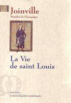 Couverture du livre « La vie de Saint-Louis » de Joinville aux éditions Paleo