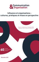 Couverture du livre « Influence et organisations: cultures, pratiques et mises en perspective » de Camille Alloing aux éditions Pu De Bordeaux
