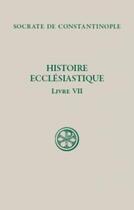 Couverture du livre « Histoire écclésiatque » de Socrate De Cons aux éditions Cerf