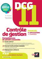 Couverture du livre « Dcg 11 - controle de gestion - manuel et applications » de Margotteau/Burlaud aux éditions Foucher