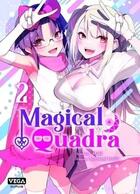 Couverture du livre « Magical quadra Tome 2 » de Maki et Nemumi Haiba aux éditions Vega Dupuis