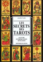 Couverture du livre « Les secrets des tarots » de Laura Tuan aux éditions De Vecchi