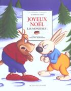 Couverture du livre « Joyeux noel les monstres ! » de Hoestlandt/Bertrand aux éditions Actes Sud