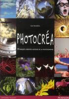 Couverture du livre « Photocréer ; 75 projets créatifs autour de la photographie » de Sue Venables aux éditions Pearson