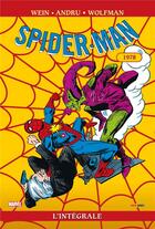Couverture du livre « Spider-Man : Intégrale vol.17 : 1978 » de Ross Andru et Len Wein et Michele Wolfman aux éditions Panini