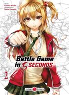 Couverture du livre « Battle game in 5 seconds Tome 2 » de Kashiwa Miyako et Saizo Harawata aux éditions Bamboo