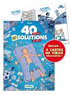 Couverture du livre « 40 bonnes resolutions de mec t1 + cartes voeux » de Buche aux éditions Bamboo