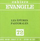 Couverture du livre « CE-72. Les Épitres pastorales » de Edouard Cothenet aux éditions Cerf