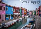 Couverture du livre « LA VIE EN COULEURS BURANO (Calendrier mural 2020 DIN A3 horizontal) ; Sélection de photos prises à Burano (Calendrier mensuel, 14 Pages ) » de Steyaert Didier aux éditions Calvendo