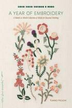 Couverture du livre « A year of embroidery ; a month-to-month collection of motifs for seasonal stritching » de Yumiko Higuchi aux éditions Random House Us