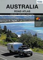 Couverture du livre « **australie road atlas » de  aux éditions Hema