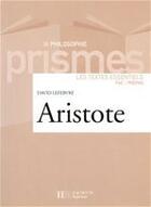 Couverture du livre « Aristote » de David Lefebvre aux éditions Hachette Education