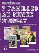Couverture du livre « Le jeux de 7 familles au musée d'Orsay » de Laetitia Iturralde aux éditions Flammarion