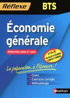 Couverture du livre « Économie générale ; BTS (édition 2009/2010) » de Corinne Pasco aux éditions Nathan