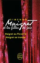Couverture du livre « Maigret et les filles de joie » de Georges Simenon aux éditions Le Livre De Poche
