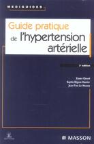 Couverture du livre « Guide pratique de l'hypertension arterielle (3e édition) » de Xavier Girerd aux éditions Elsevier-masson