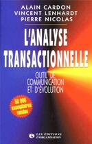 Couverture du livre « Analyse Transactionnelle » de Cardon aux éditions Organisation