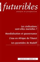 Couverture du livre « Les civilisations sont-elles mortelles ? » de Morgan/Valaskakis aux éditions Futuribles