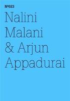 Couverture du livre « Documenta 13 vol 23 nalini malani & arjun appadurai /anglais/allemand » de Malani Nalini aux éditions Hatje Cantz