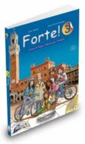 Couverture du livre « Forte 3 libro dello studente ed esercizi + cd audio + cd rom » de  aux éditions Edilingua
