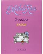 Couverture du livre « Methode rose 2eme annee : l'essor --- piano » de Van De Velde Ernest aux éditions Van De Velde